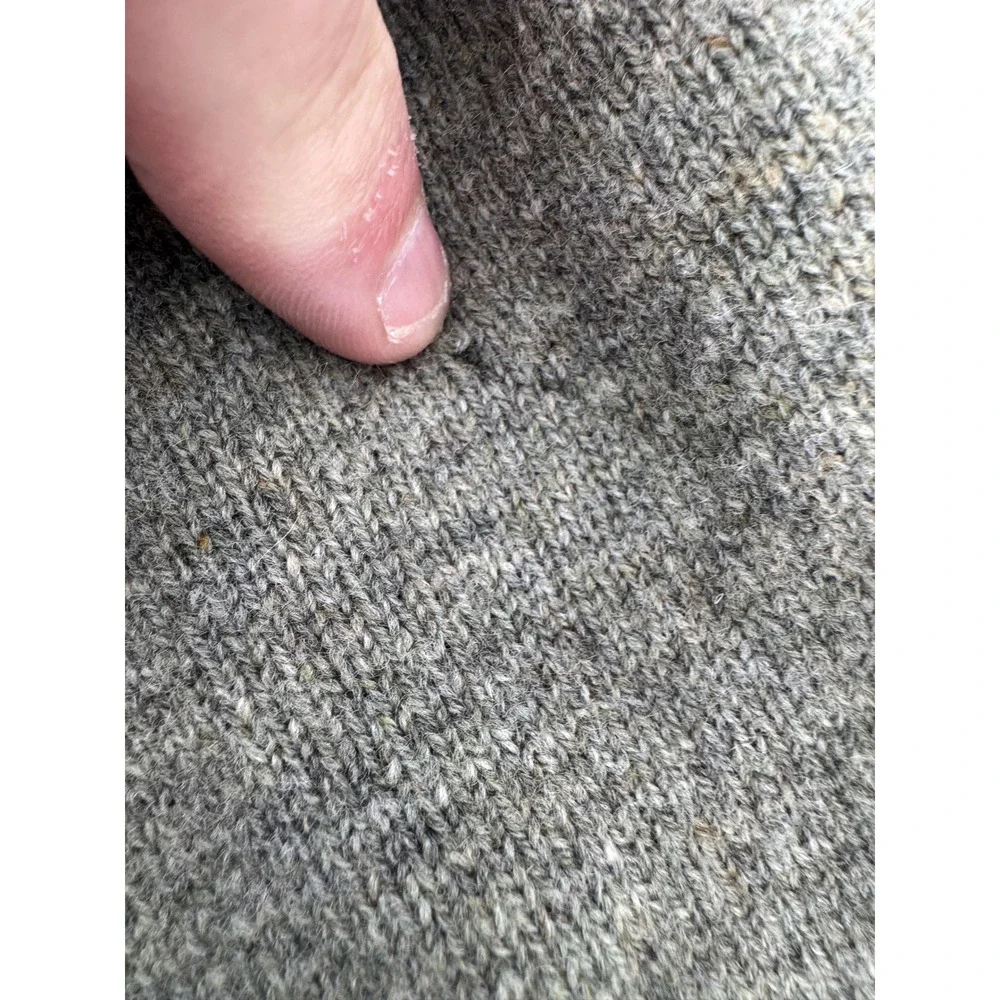 Polo Ralph Lauren Mens V Neck Sweater Vest XXL Lambs Wool‎ Heather Gray Logo